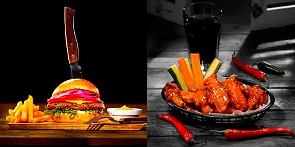 Burger & Hot Wings